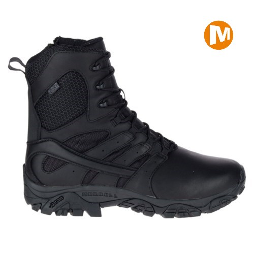 Dámské Pracovní Boty Merrell Moab 2 8" Tactical Response Waterproof Černé (CZ. TLRUC)